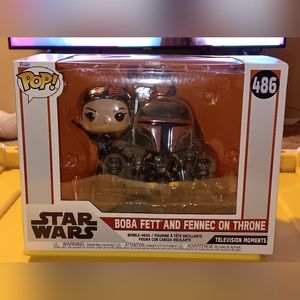 STAR WARS-Funko Mandalorian Boba Fett & Fennec Shand 3 inch Figure NEW.